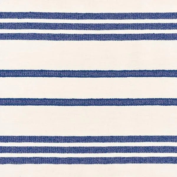 Woven in Belgium, this fabric's soft stripes have raised edges, making it an attractive, textured upholstery option. Sold...