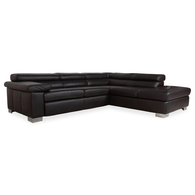 Courage Corner Sofa in Brown Leather from Ewald Schillig For Sale - Image 18 of 18