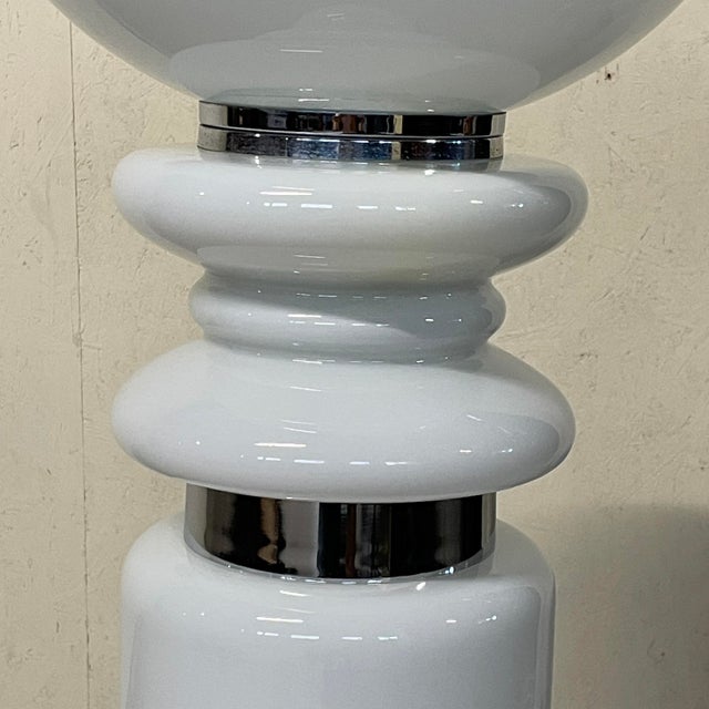 Glass Birillo Floor Lamp from AV Mazzega, 1970s For Sale - Image 3 of 15