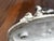 Porcelain Group of Nude Putti & the Goat Amalthea on Wooden Display Stand For Sale - Image 8 of 16