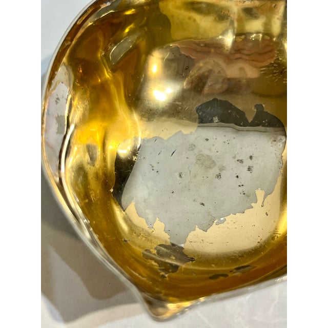 Vintage French Silver-Plated Walnut Form Covered Box For Sale - Image 16 of 16