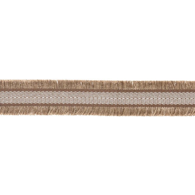 A stylish chevron tape with fringed edges, Felicity Fringe Trim adds extraordinary style, texture, and movement to...