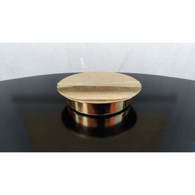 Goldenrod Small 0G7 Marcel Ashtray by Luigi Caccia Dominioni for Azucena, 1970s For Sale - Image 8 of 12