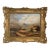 h.i. Walker 1884 Antique British Mountain Landscape Oil Painting, Gild Frame For Sale