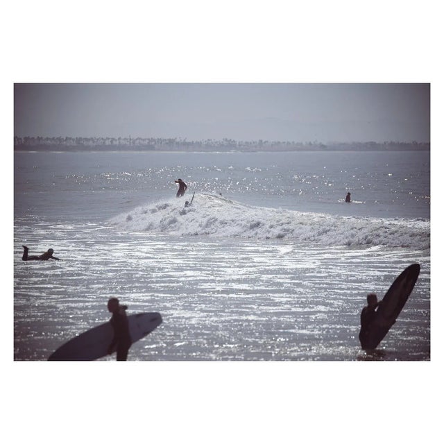 "Whitewater" Surfer Photograph - 60" X 40" For Sale