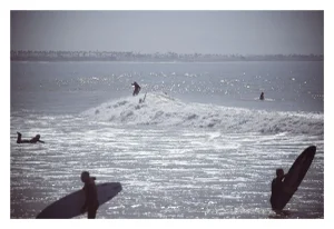 "Whitewater" Surfer Photograph - 60" X 40"
