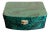 Faux Malachite Lacquer Box For Sale