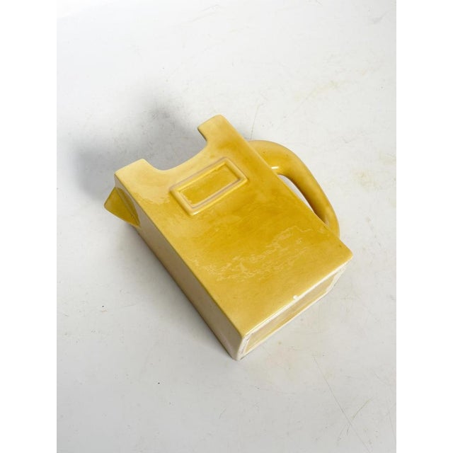 1970s Yellow Ceramic Jug, France, 1970 For Sale - Image 5 of 12