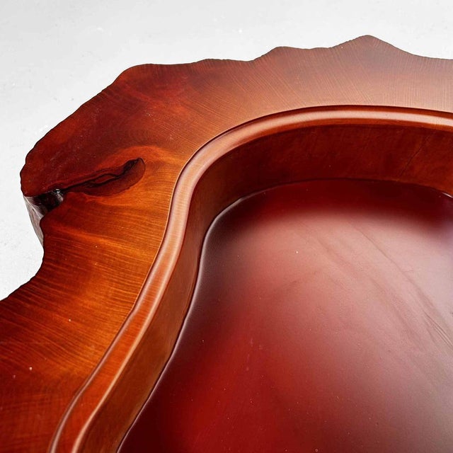 Organic Maple Wood Nenrin Ikebana Display Stand by Takato, Japan, 1970s For Sale - Image 6 of 17