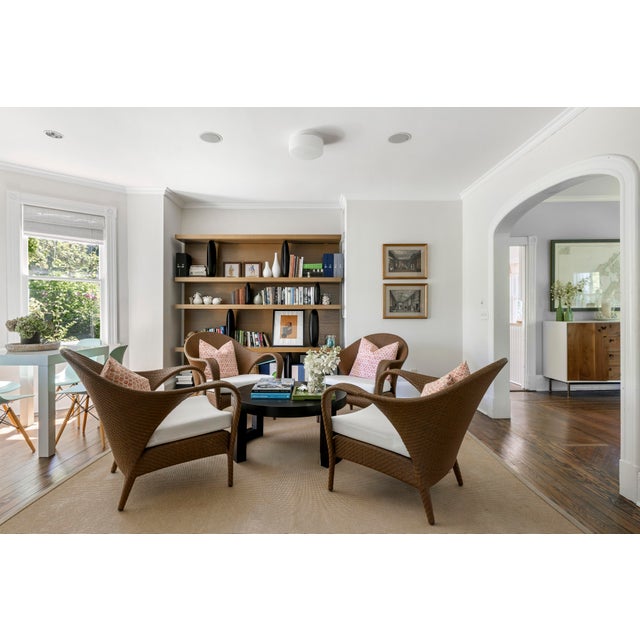 Richard Frinier for Dedon Outdoor Tango Arm Chairs, 4, Suitable for Indoor or Outdoor For Sale In New York - Image 6 of 7