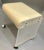 1970s 1970s Vintage Hill Manufacture Lucite Vanity Bench Stool For Sale - Image 5 of 7