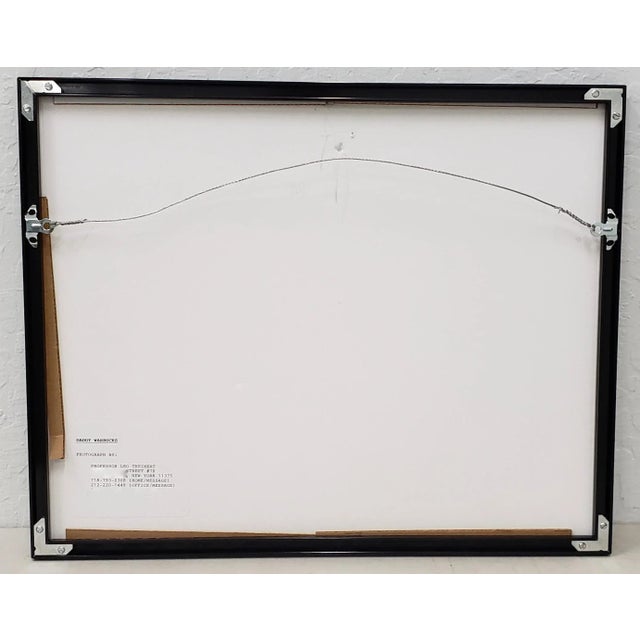 Late 20th Century Leo Theinert (American) "Daddy Warbucks" Original Black and White Silver Gelatin Photograph 20th C. For Sale - Image 5 of 6