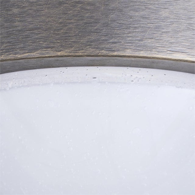 2020s Arteriors Home Lennon Black Steel Flush Mount For Sale - Image 5 of 8