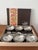 Vintage French Bistro Style Stainless Steel Ice Cream Bowls and Spoons from Jean Couzon, 1970s, Set of 12 For Sale - Image 6 of 8