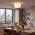 Coronado 18" Flush Mount by NOVA Design Team 2026 - Modern Satin Nickel Steel, Double Drum White Linen Shade, Dimmable...