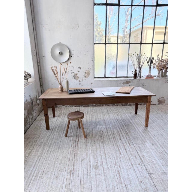 Vintage Farmhouse Table in Oak, 1950s For Sale - Image 6 of 18