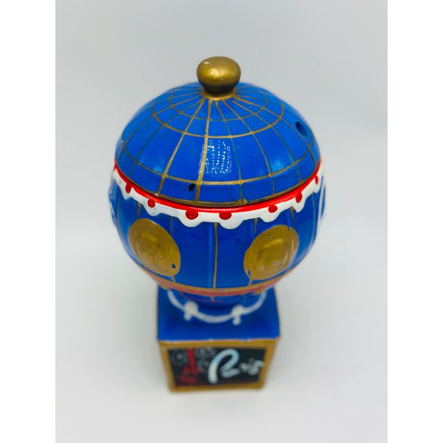French Vintage Paris Hotair Balloon Souvenir For Sale - Image 3 of 6