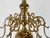 Dutch Brass Rembrandt Chandelier with Six Arms, 1940s For Sale - Image 4 of 8