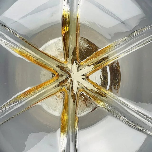 Large Murano Glass Pendant Lamp from Mazzega, Italy, 1960s For Sale - Image 6 of 13