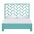 Silas Standard Bed Queen - Turquoise For Sale - Image 12 of 12