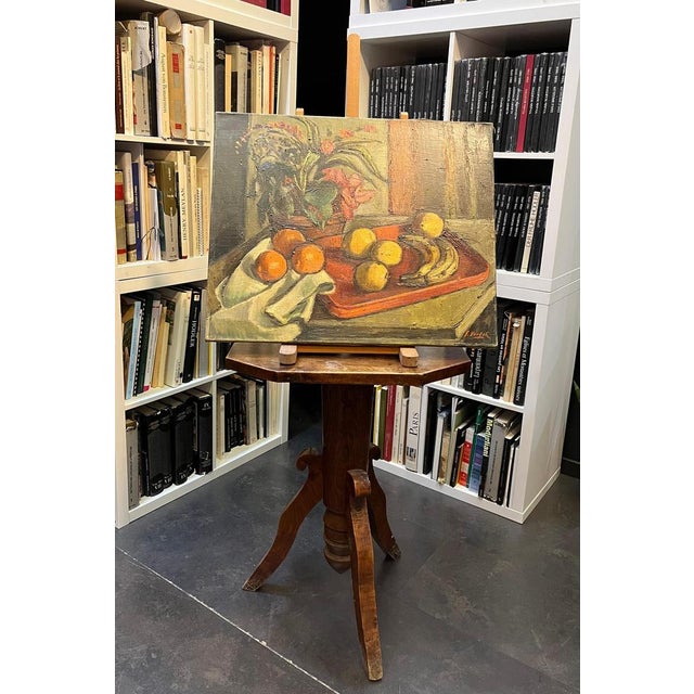 Ernest Voegeli, The Red Plateau, Oil on Canvas For Sale - Image 9 of 11