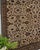 1970s 1970s Vintage Turkish Oushak Handmade Wool Cotton Brown Area Rug For Sale - Image 5 of 11