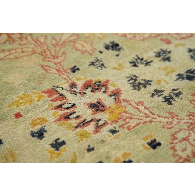Late 18th Century Antique Tabriz Haji Jalili Rug 4'4'' x 6'4'' For Sale - Image 11 of 12