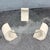 Postmodern Postmodern Tessellated Stone Floating Glass Top Coffee Table For Sale - Image 3 of 3