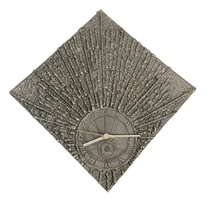 Brutalist Style Wall Clock, 1950s