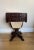Antique Regency Figured Mahogany Sewing Table, 1800s For Sale - Image 9 of 9