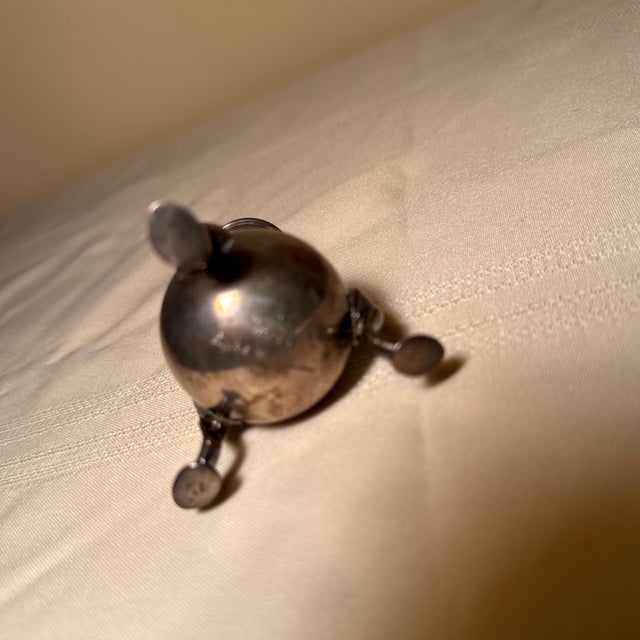 Traditional Vintage Fisher Sterling Silver Georgian Style Pepper Shaker / Caster For Sale - Image 3 of 3