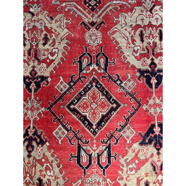 Antique Turkish Oushak rugs have been woven in Western Turkey since the beginning of the Ottoman period. Historians...
