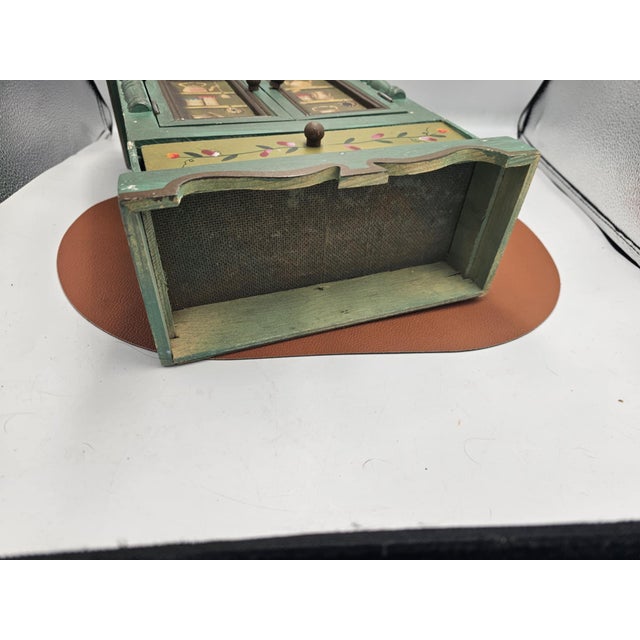 Folk Wooden Kitchen Cabinet, 1960s For Sale - Image 9 of 10