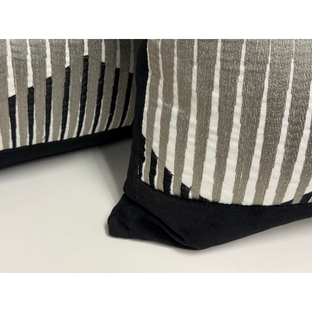 Eastern Accents Armina Lumbar Pillow, Pair For Sale - Image 10 of 12