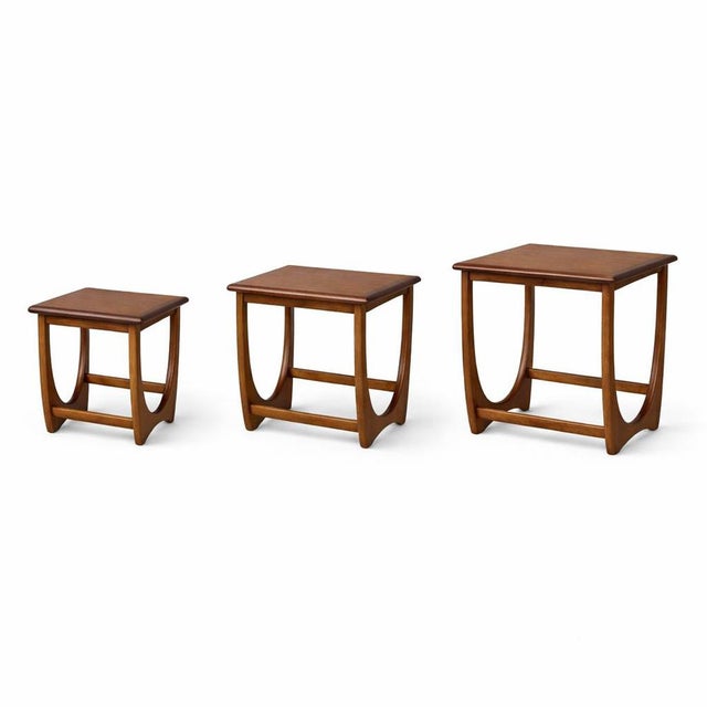 Mid-Century Astro Nesting Tables from G-Plan, 1960s, Set of 3 For Sale - Image 9 of 9