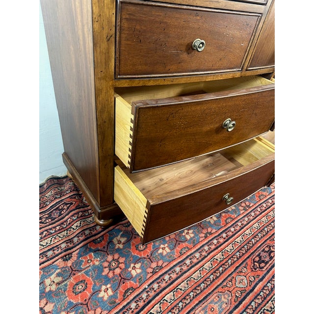 Universal Furniture 1990s Universal Furniture Lowboy Dresser With Lock For Sale - Image 4 of 11