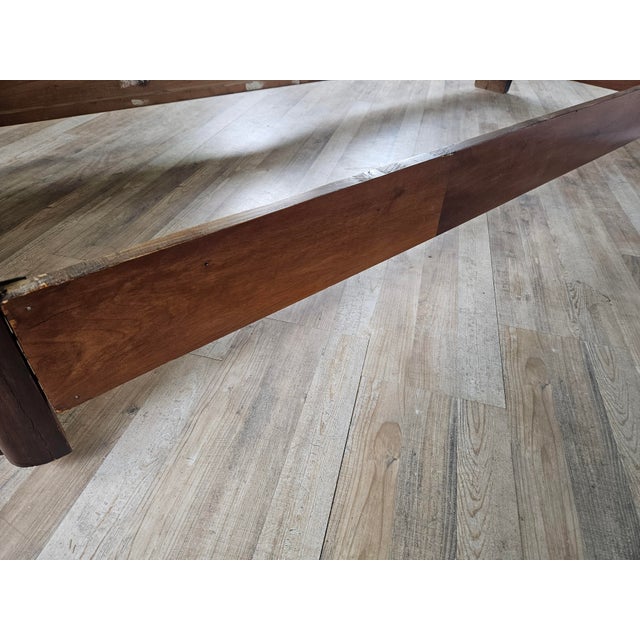 Art Deco Walnut Bed, 1940 For Sale - Image 18 of 18