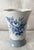 Vintage Laura Ashley "Sophia" Collection Blue Floral Porcelain Bathroom Tumbler Cup For Sale - Image 10 of 10