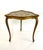 Wood Italian Gold Leaf Florentine Table For Sale - Image 7 of 9