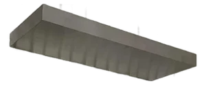 Floating Shelf in 304 Stainless Steel, 36"x12"x1.5"