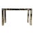 West Elm Parsons Mirrored Console Table With Two Drawers For Sale