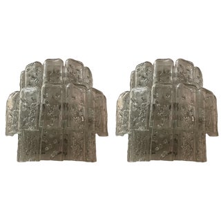 Italian Murano Glass Sconces by Toni Zuccheri, Set of 2 For Sale
