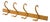Bentwood Coat Rack with Four Hooks, 1930s For Sale