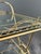 20th Century Rolling Table Trolley in Brass and Glass For Sale - Image 3 of 11