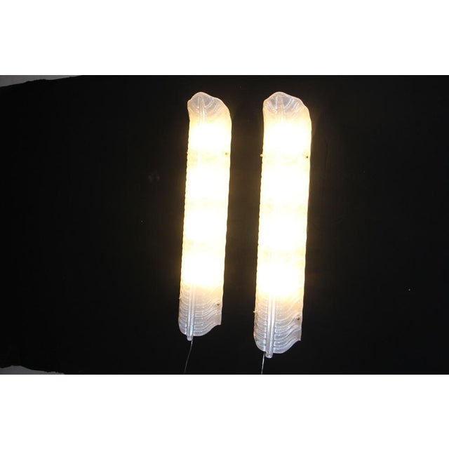 Murano Glass Sconces, 1990s, Set of 2 For Sale - Image 12 of 18