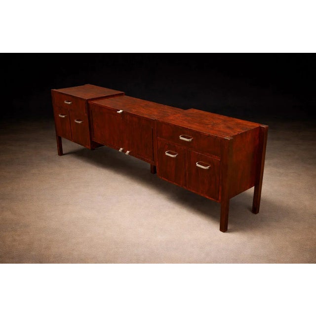 1960s Brazilian Mid-Century Modern Credenza in Rosewood, Jorge Zalszupin, 1960s For Sale - Image 5 of 9