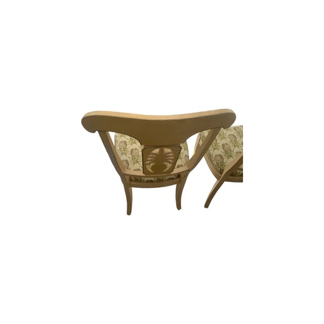 Wood Late 20th Century Ethan Allen Legacy Collection Pineapple Back Dining Chairs Set of 6 For Sale - Image 7 of 13