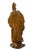 Antique European Polychrome & Gilt Carved Wood Figure of a Holy Bishop, Circa 1700 For Sale - Image 4 of 10
