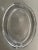 Mid-Century Modern Heavy Oval Glass Ashtray For Sale - Image 3 of 8