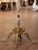Early 20th Century Early 20th Century French Onyx and Patinated Brass Standing Hall Tree For Sale - Image 5 of 9